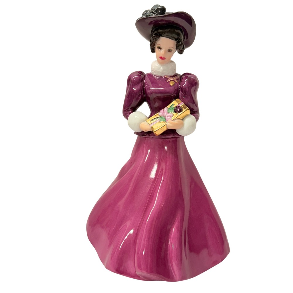 Hallmark Barbie Collectibles 1997 Holiday Traditions Porcelain Figurine QHB6001